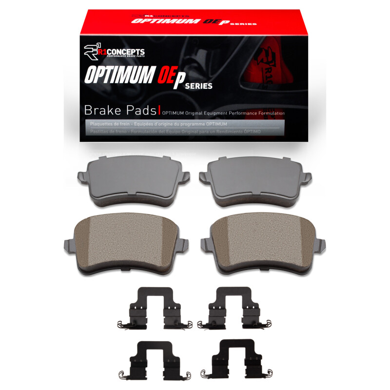 Audi A4 Quattro Brake Pads - Rear - R1 Concepts - Optimum OE - `12-`17